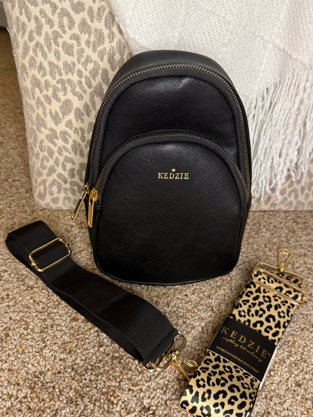 KEDZIE Sunset Sling Bag - Vegan Leather